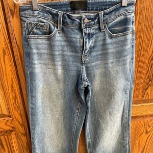 Buckle Black Women's Light Blue wide leg crop